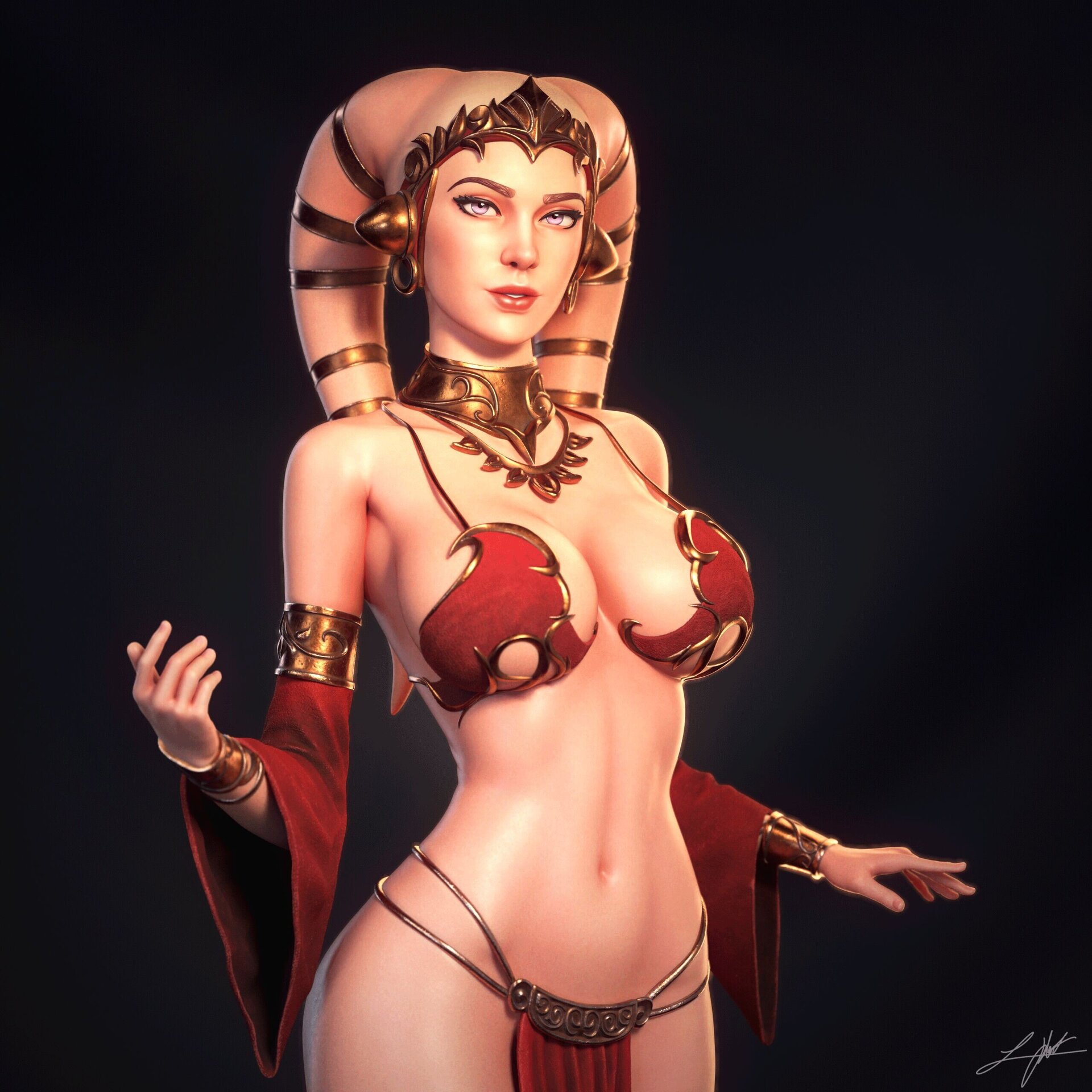 Twi'lek Hostess - Star Wars - 2