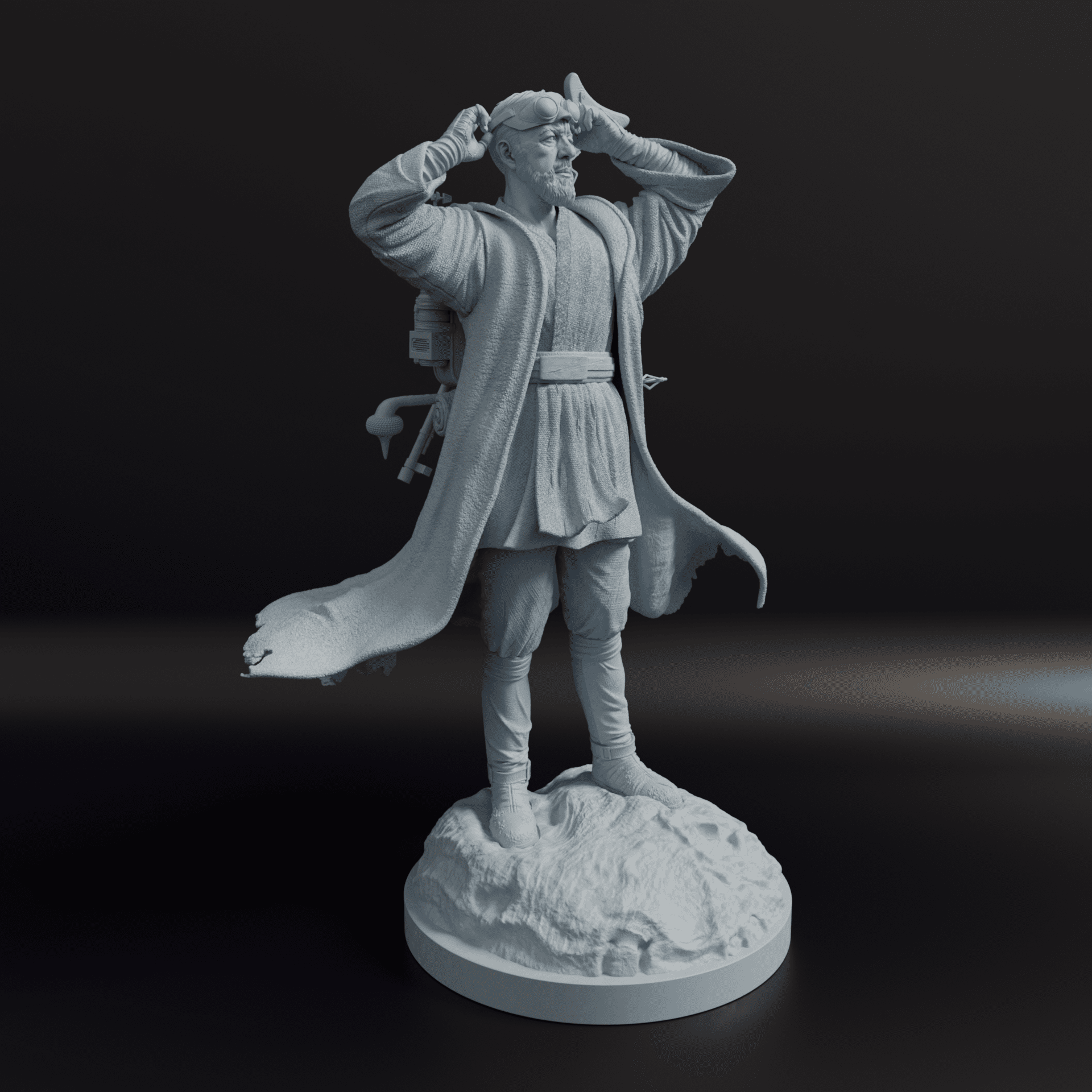 Old Ben Kenobi (Con dos cabezas: Ewan McGregor & Alec Guinness) - 13