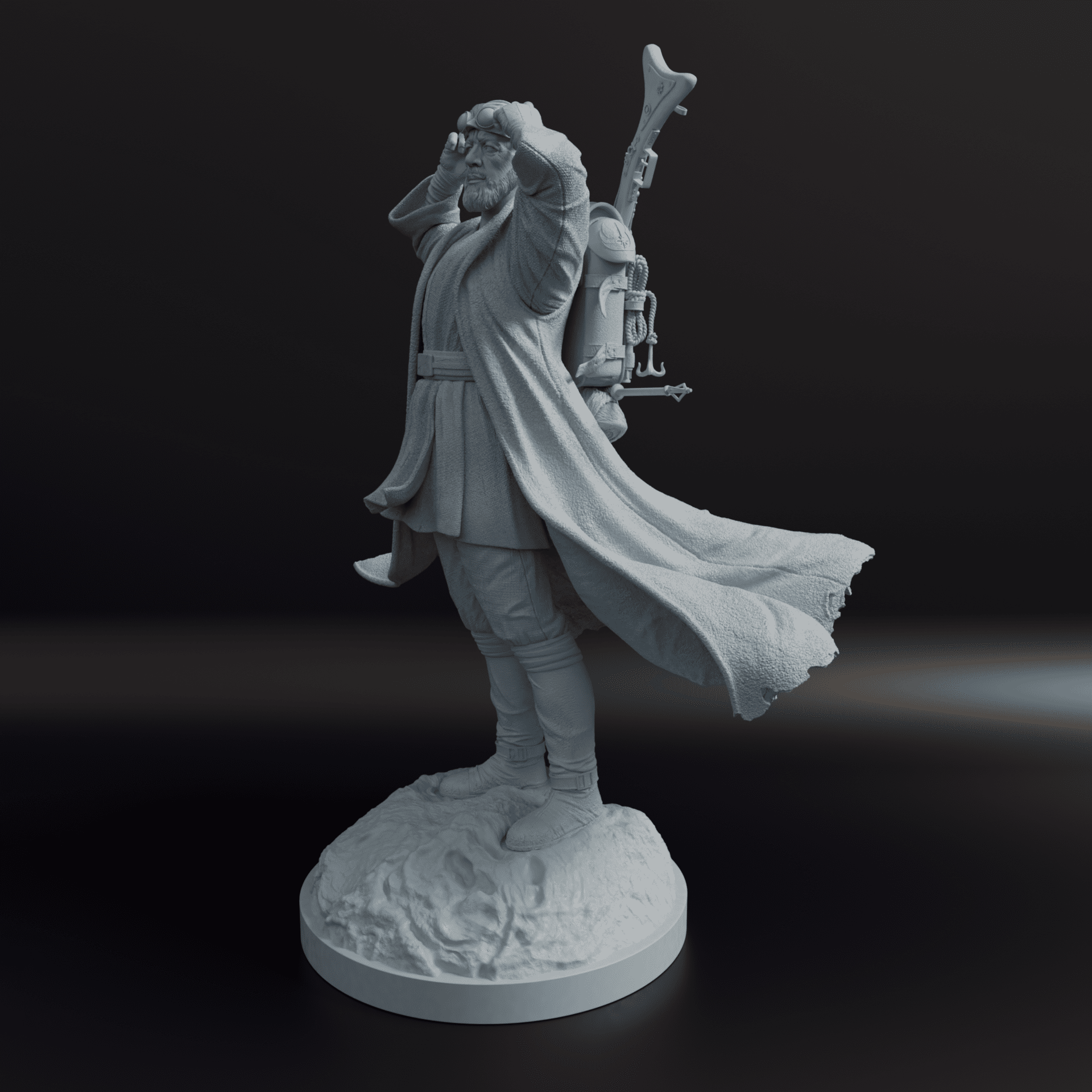 Old Ben Kenobi (Con dos cabezas: Ewan McGregor & Alec Guinness) - 14