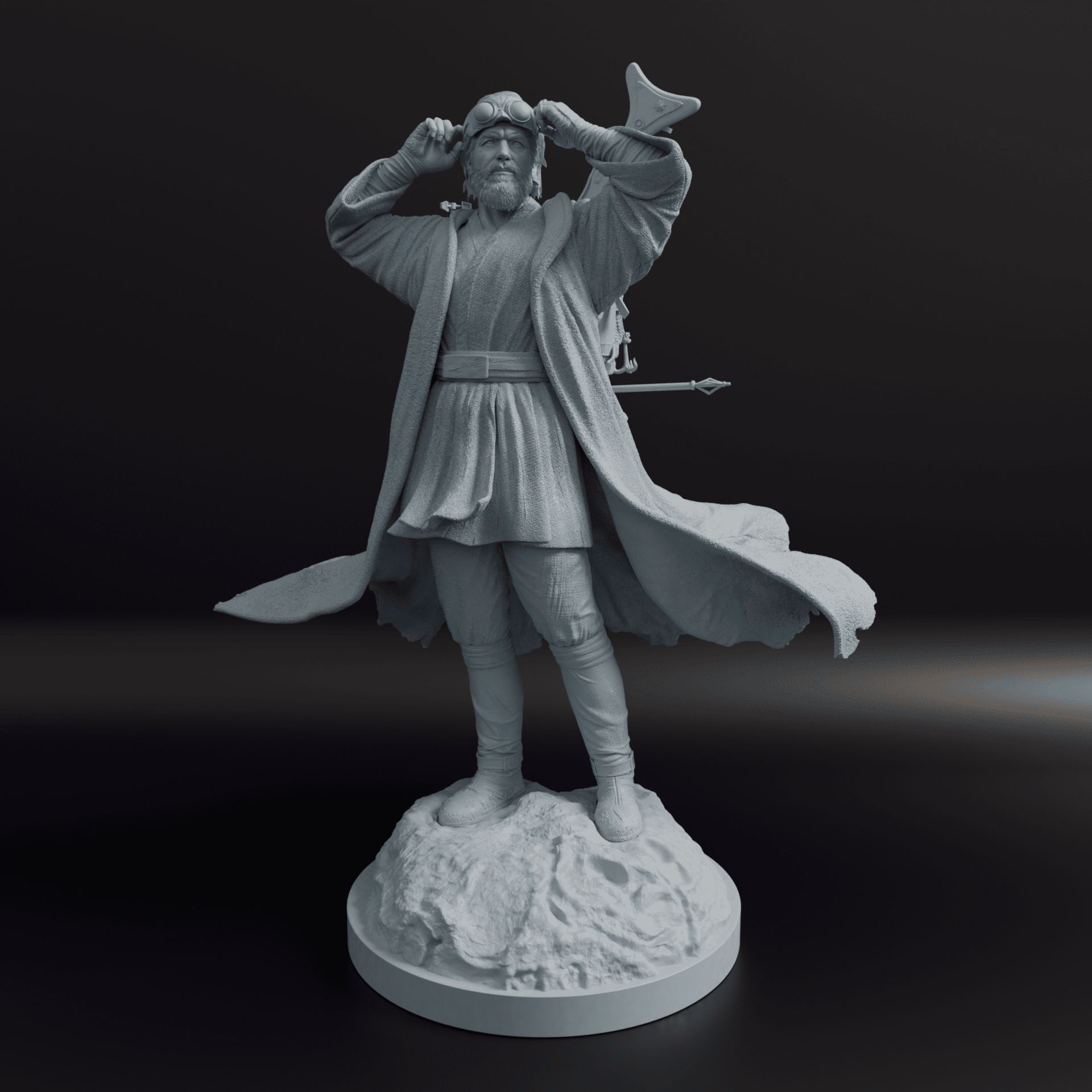 Old Ben Kenobi (Con dos cabezas: Ewan McGregor & Alec Guinness) - 7