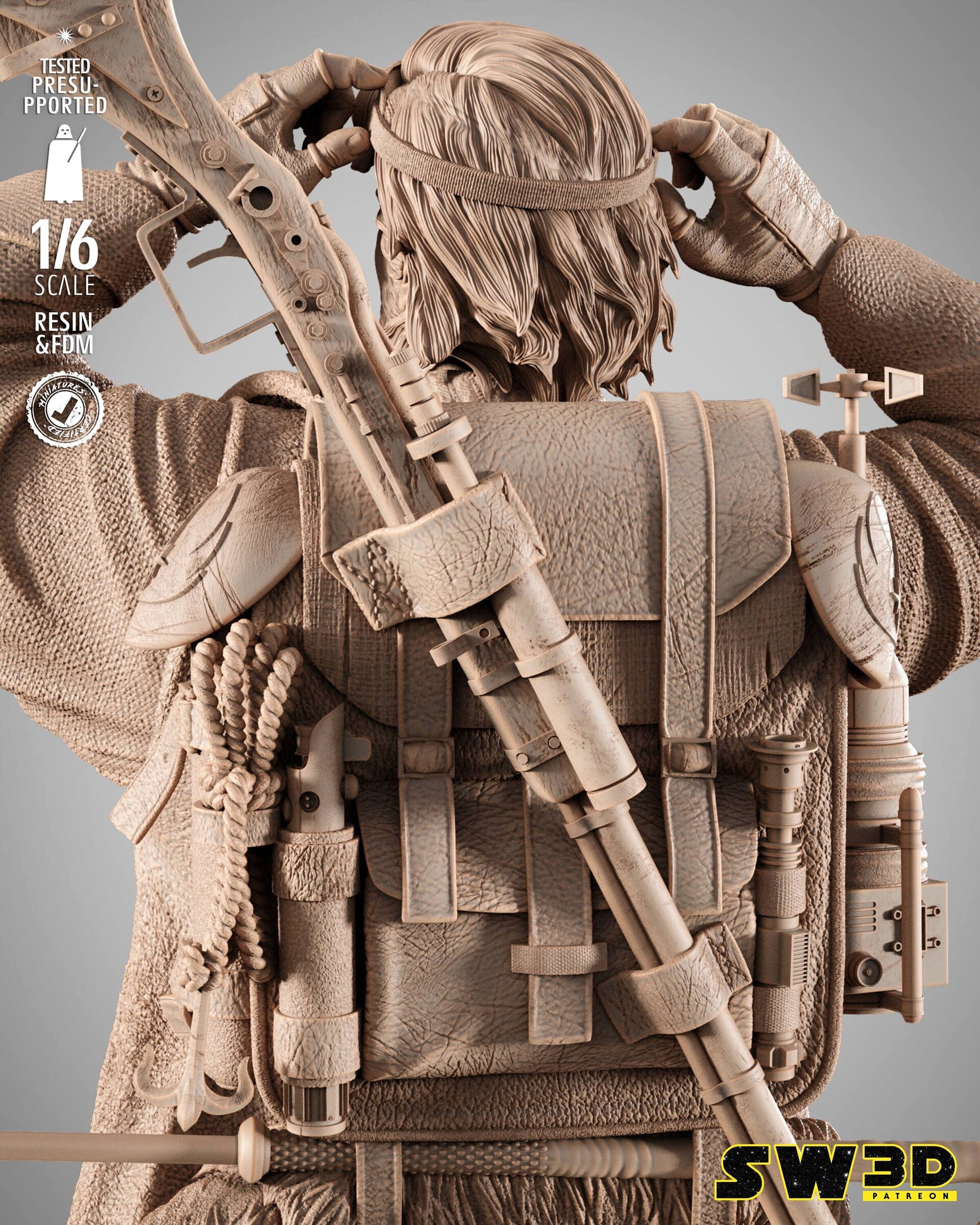 Old Ben Kenobi (Con dos cabezas: Ewan McGregor & Alec Guinness) - 6