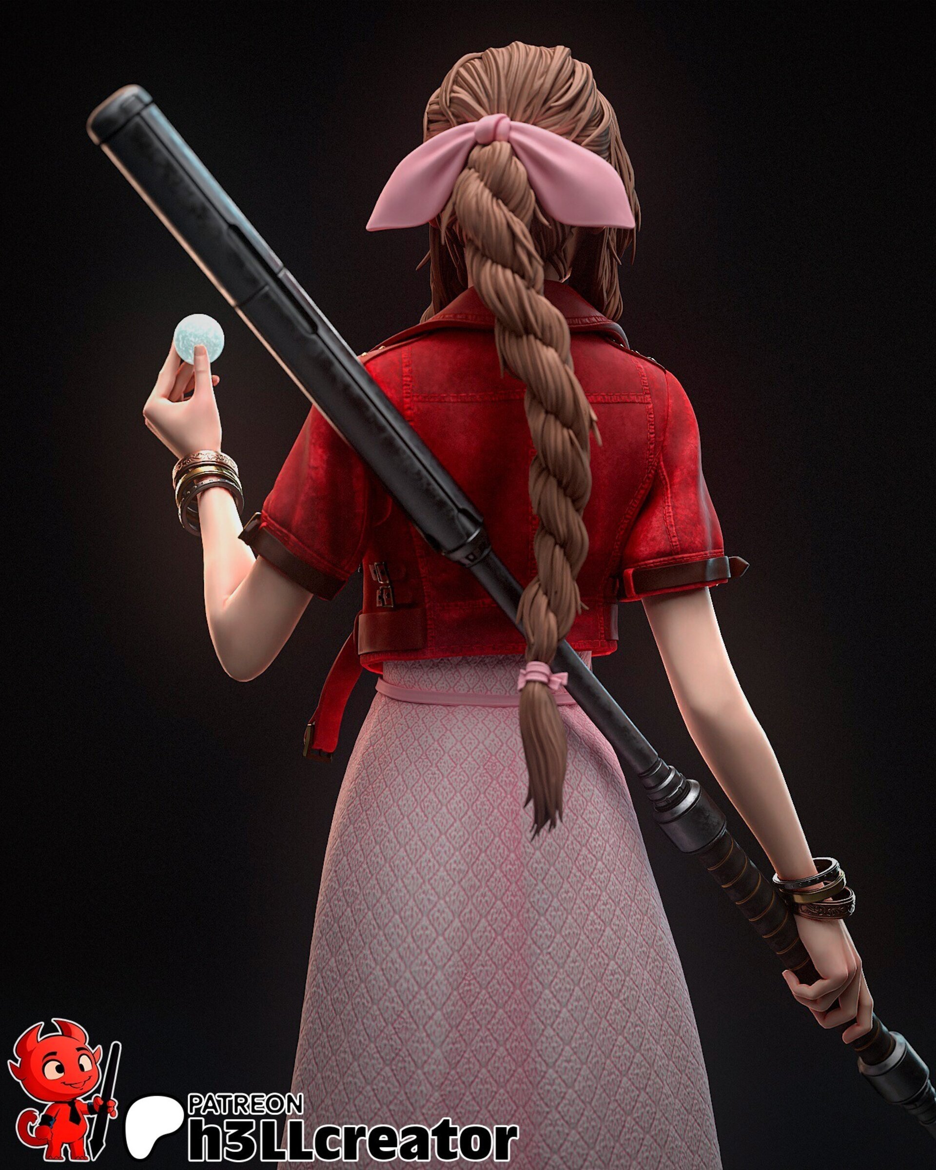 Aerith - Final Fantasy FanArt - 2