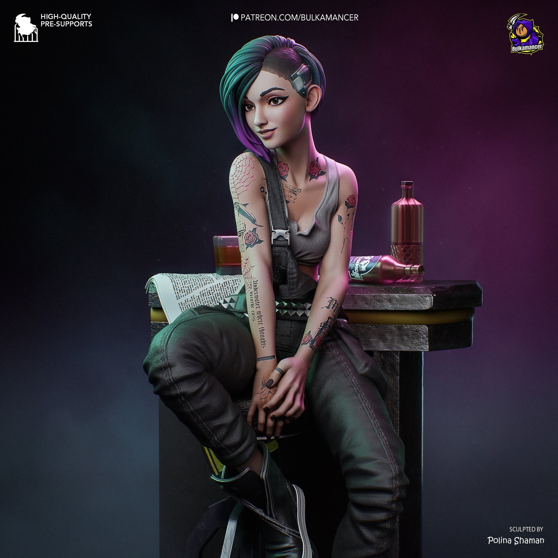 Judy (Stylized Style) - Cyberpunk 2077 - 2