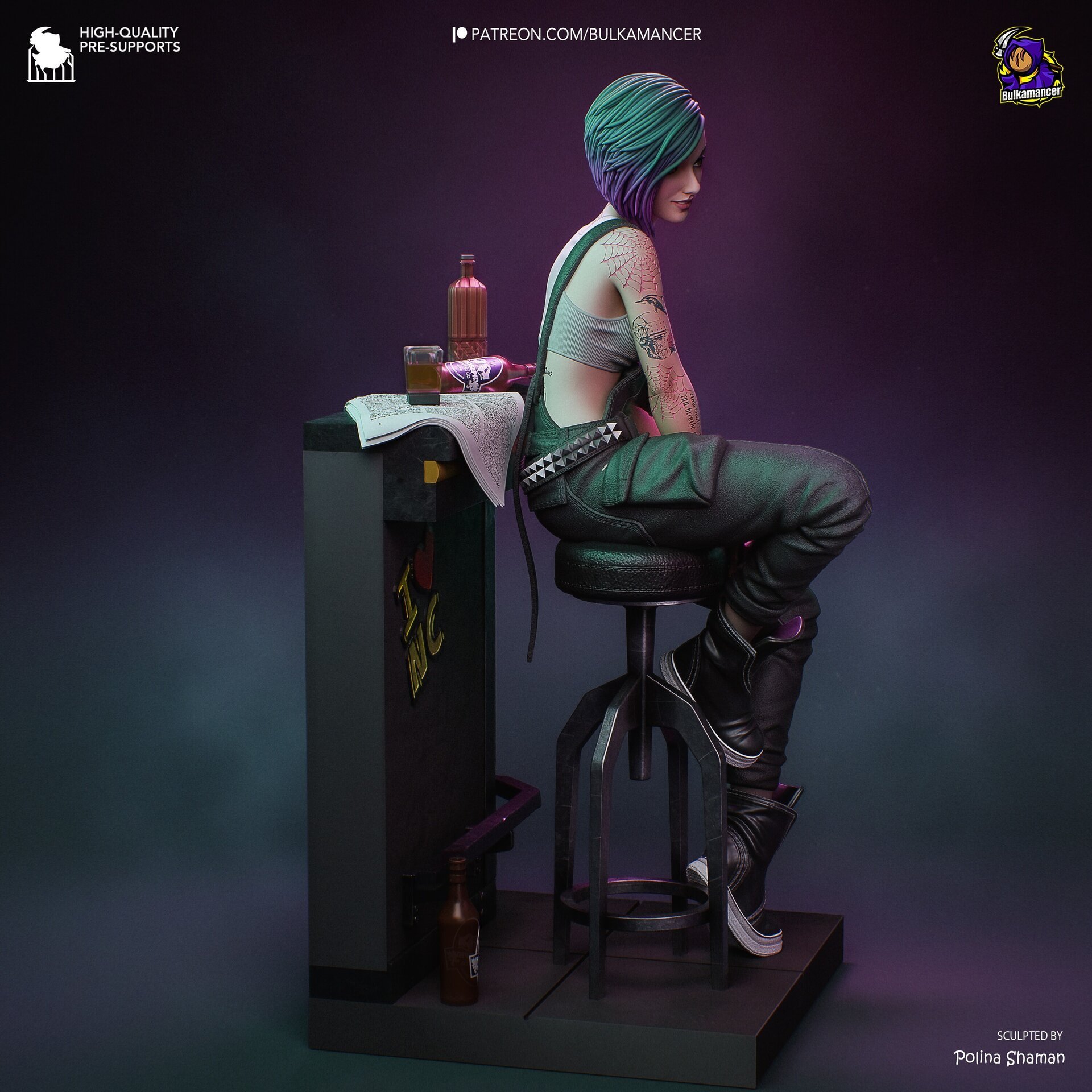 Judy (Stylized Style) - Cyberpunk 2077 - 7