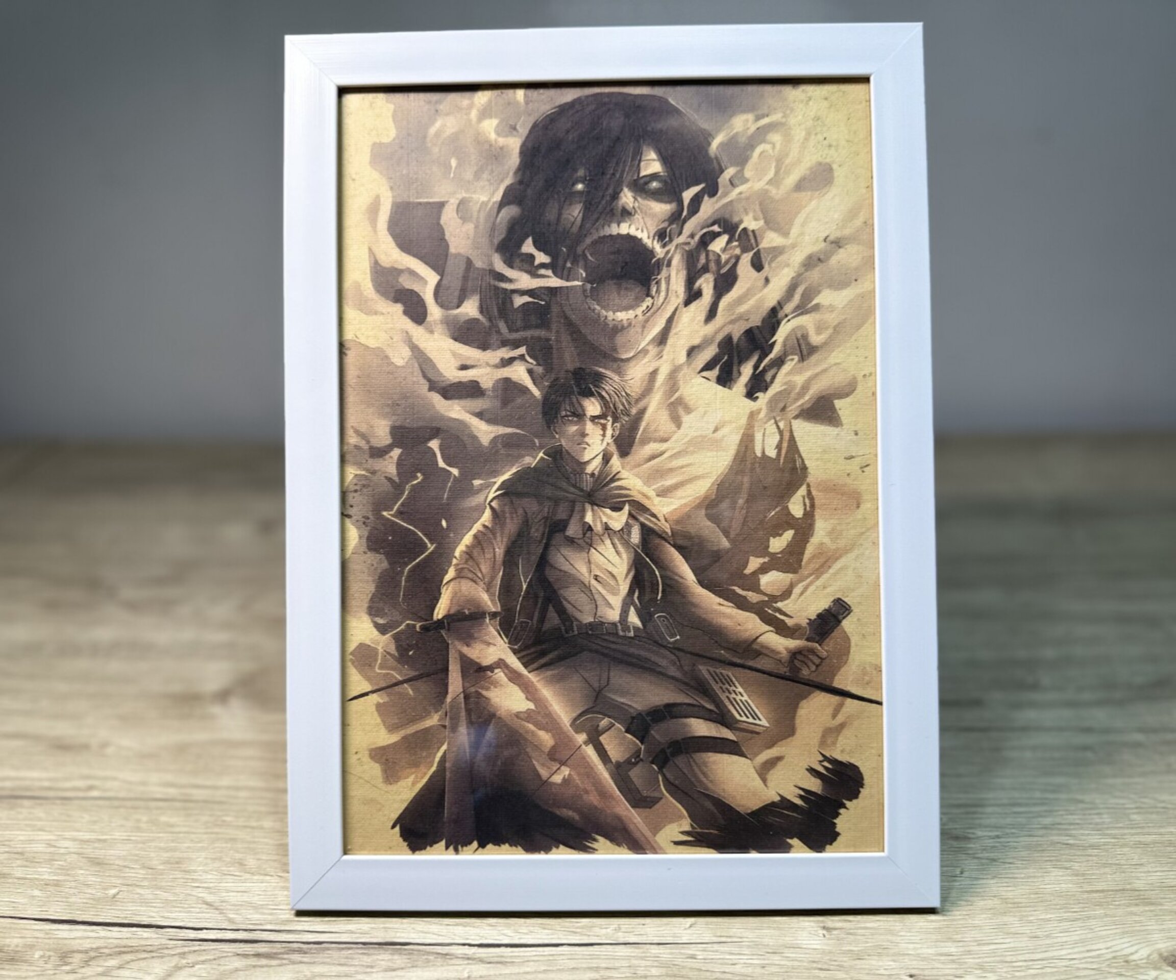 Levi Ackerman y Eren Yeager Titan - Attack on Titan ( Shingeki No Kyojin ) - 4