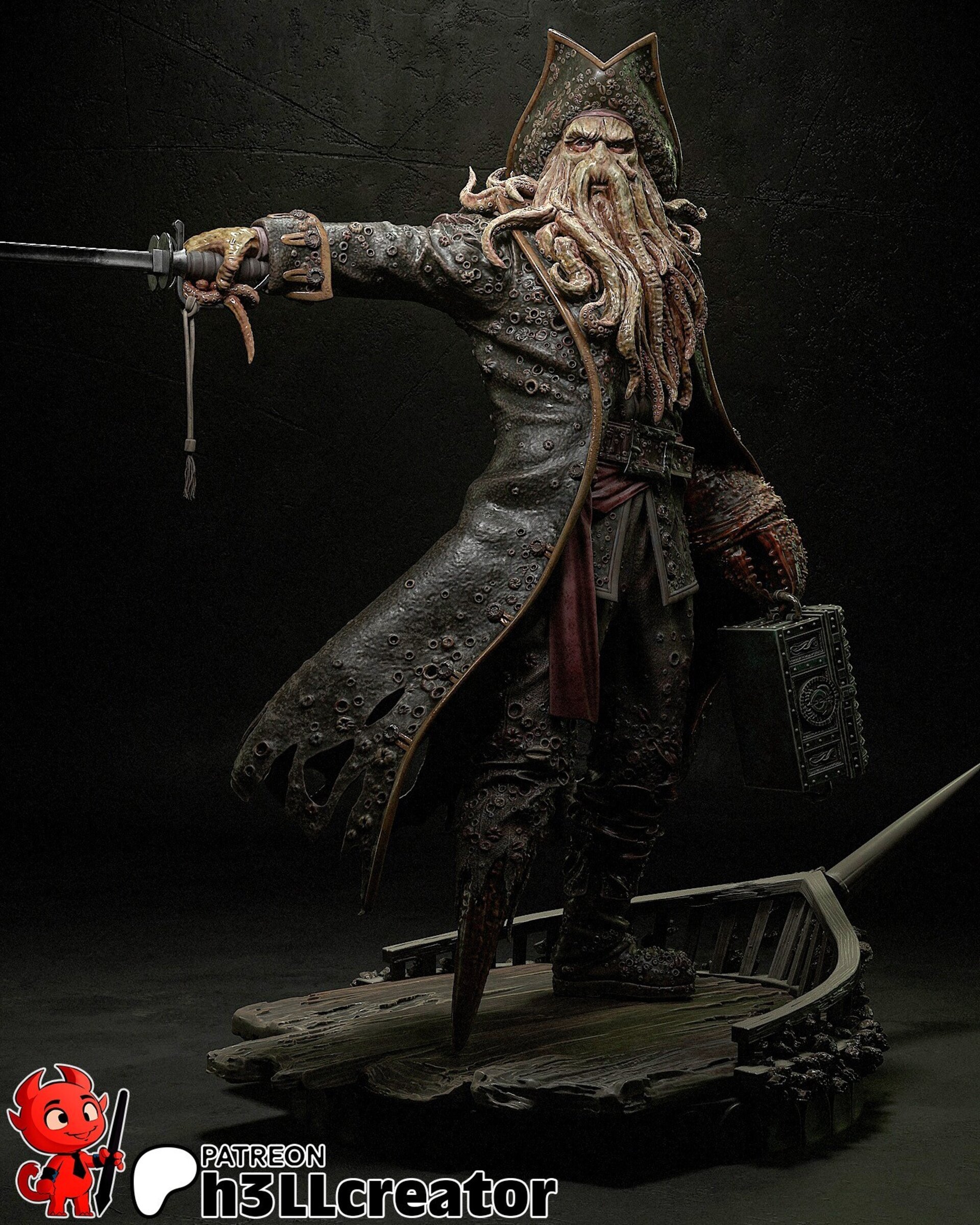 Davy Jones - Piratas del Caribe - 2