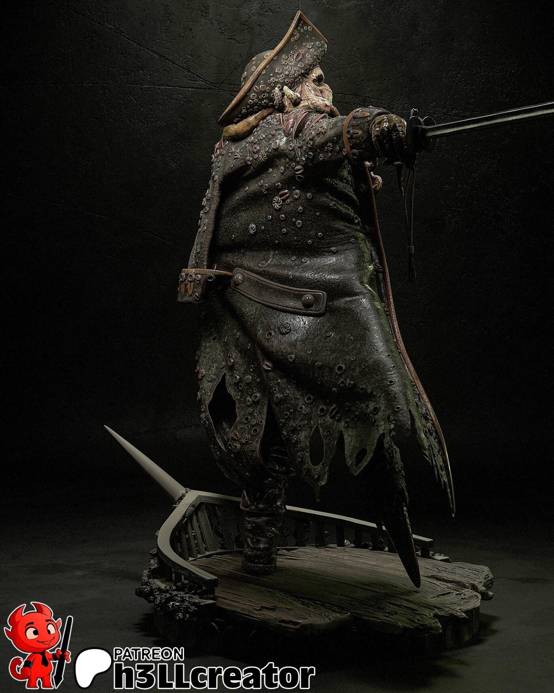 Davy Jones - Piratas del Caribe - 4