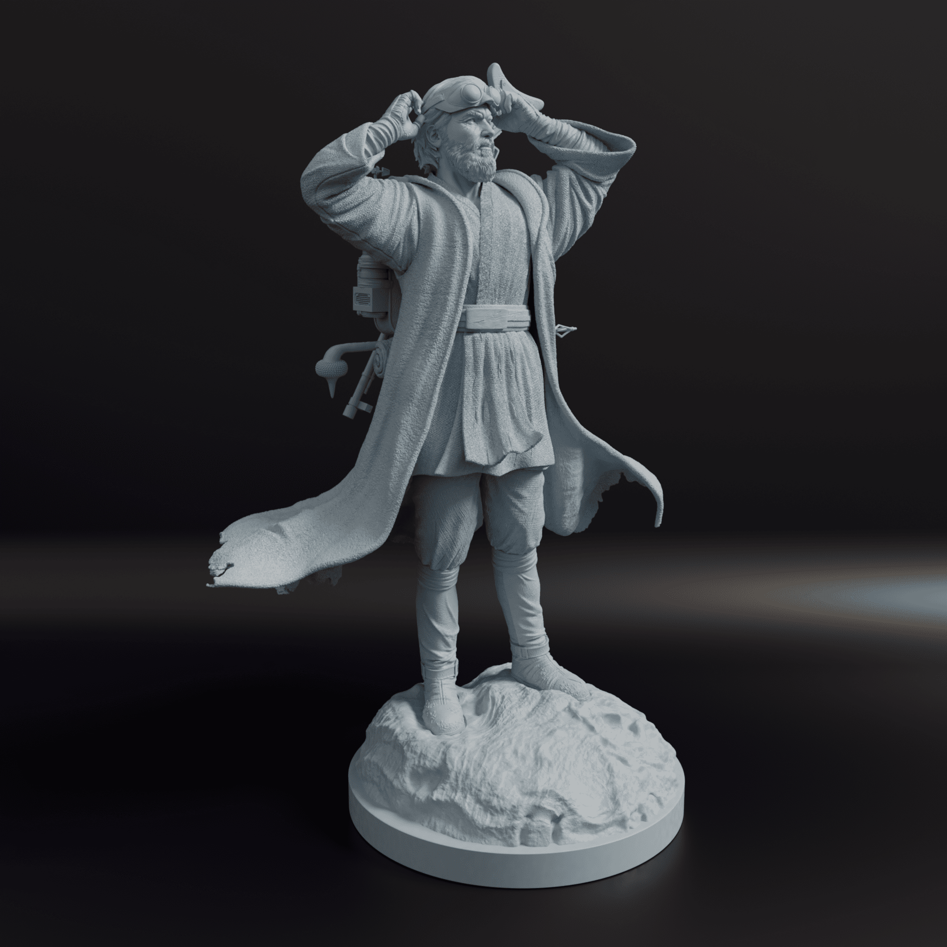 Old Ben Kenobi (Con dos cabezas: Ewan McGregor & Alec Guinness) - 8